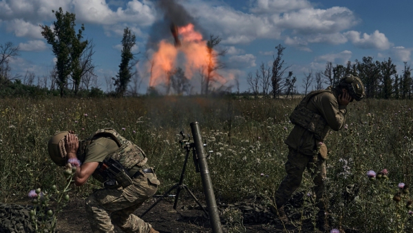 Ukrainian Villagers Were Escaped From Their Villages After Russian Military Attack Ukrainian Villagers Were Escaped From Their Villages After Russian Military Attack