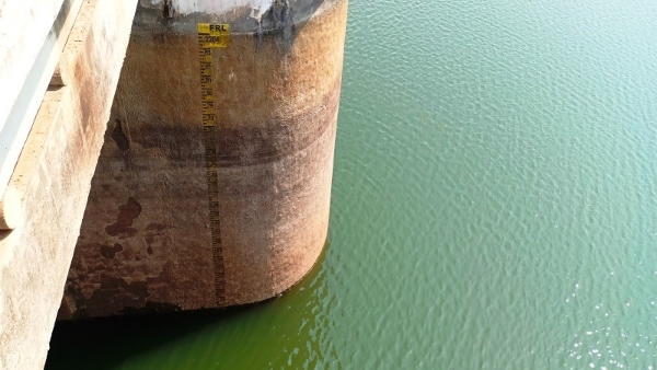 The Water Level In Kabini Reservoir Increasing Due To Monsoon Rain