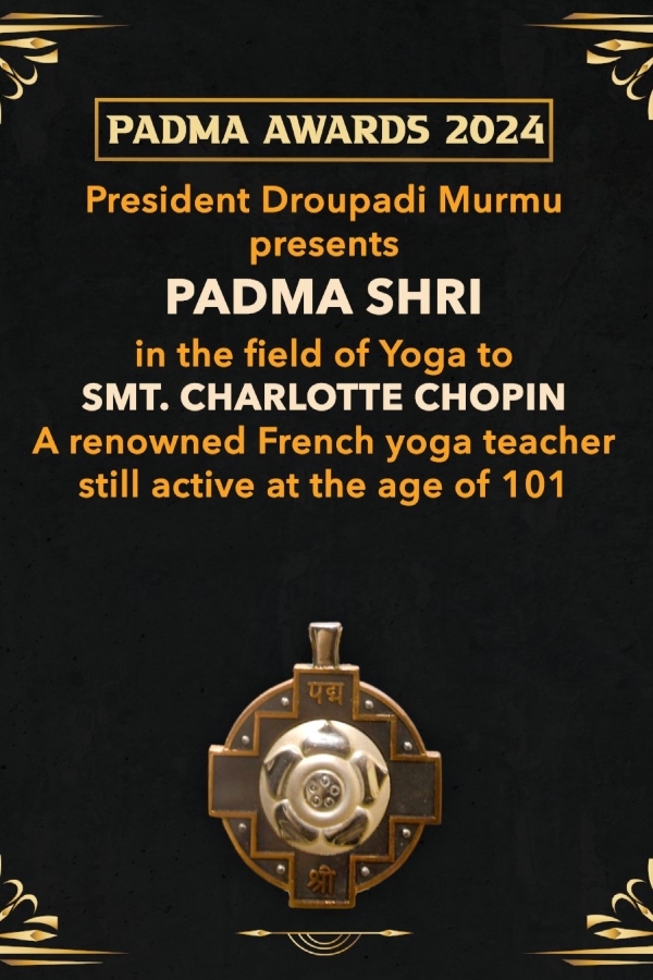 Who Is Charlotte Chopin The 101-Year-Old French Yoga Teacher Conferred With Padma Shri Award