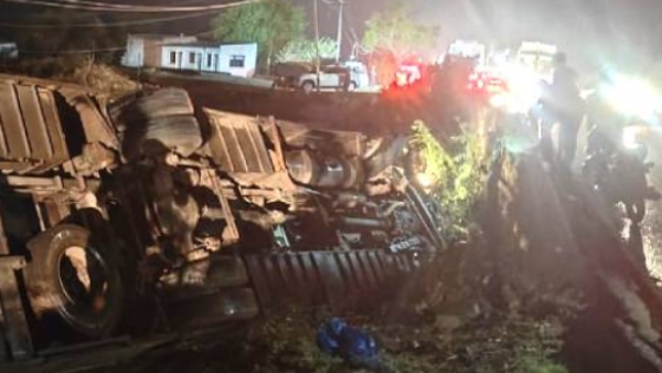 Two Dies In VRL Bus Accident At Yadgir District Shahapur Taluk