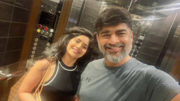 Kannada Actress Megha Shetty s Selfie with R Madhavan Sparks Fan Curiosity
