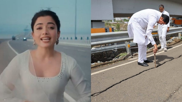 Cracks found on Mumbai s Atal Setu Shortly After Inauguration