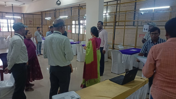 Do you know how the preparations in Chamarajanagar district for vote counting