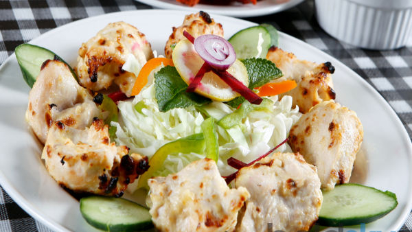 Colorless Chicken Kebab Recipe How to make Chicken Kebab without using colour in Kannada