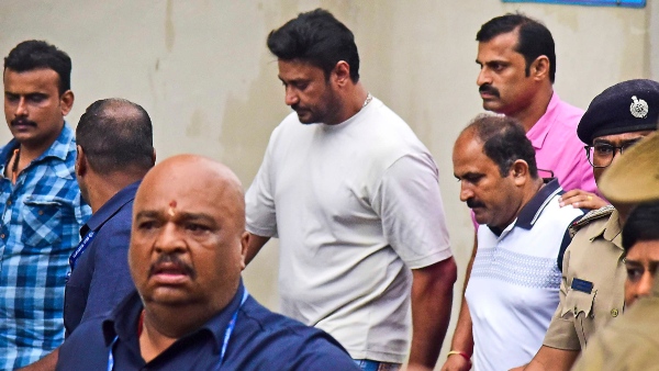 Is it Actor Darshan weight loss from prison food Netizens question