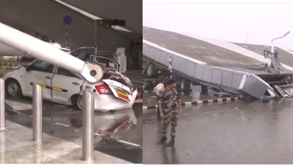 Roof Collapse at Delhi Airport s Terminal 1 One person died