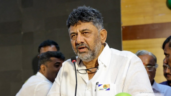 DCM DK Shivakumar Seeing Pradeep Eshwar For First Time He Thought Someone Was Madman