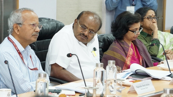 hd kumaraswamy proposes steel research centre bengaluru