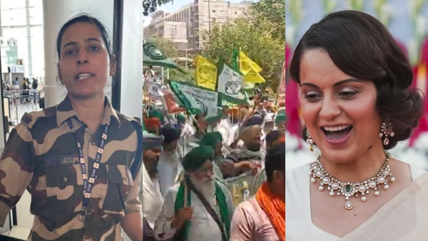 Kangana Ranaut Slap Row SIT formed Farmers take out rally in support of Kulwinder Kaur