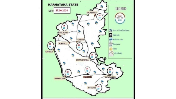 IMD Prediction Heavy Rain Expected in National Highways in Karnataka Know more