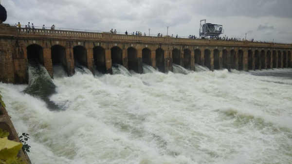 KRS Kabini Dam inflow incresed After Heavy Rain in Kaveri Basin Area KRS Kabini Dam inflow incresed After Heavy Rain in Kaveri Basin Area