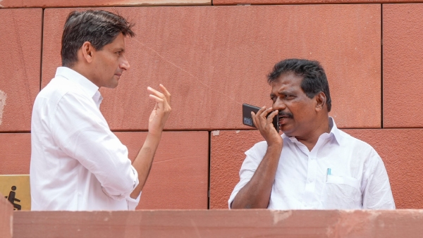 K Suresh INDIA Bloc s Nominee Files Nomination for Lok Sabha Speaker Post