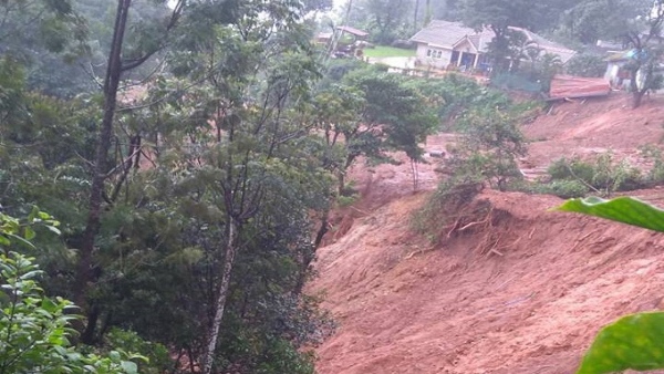 Kodagu Rain Land Subsidence Increases In Kodagu District During Rainy Season
