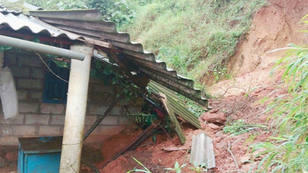 Kodagu Rain Land Subsidence Increases In Kodagu District During Rainy Season