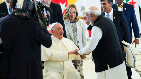 Pm modi g7 summit meetings with global leaders Pm modi g7 summit meetings with global leaders