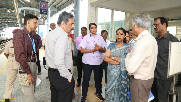 Namma Metro Karnataka Women s Commission Chair Urges Increase in Women Train Facilities Namma Metro Karnataka Women s Commission Chair Urges Increase in Women Train Facilities