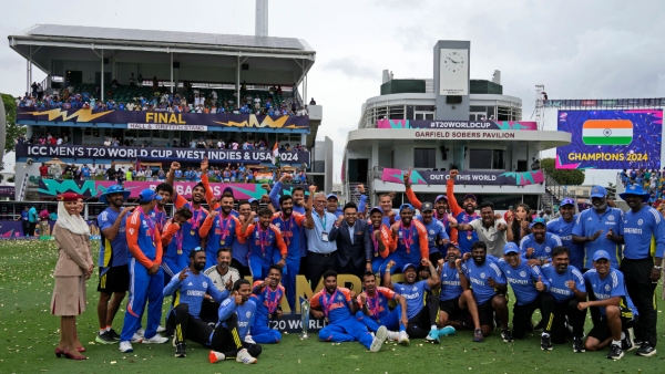 ICC T20 World Cup 2024 Win PM Modi special wishes for India team video viral