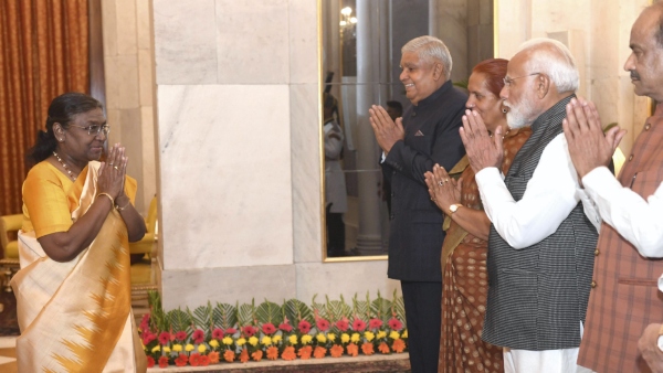 President Murmu Hosts Farewell Dinner for PM Modi and Outgoing Council of Ministers
