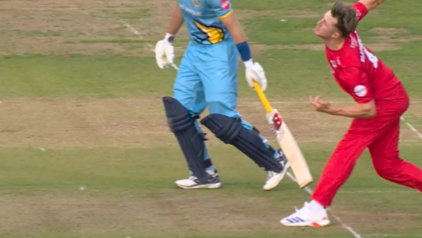 Shan Masood Avoids Dismissal with Rare Hit Wicket No Ball Incident and Simultaneous Run Out