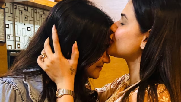 Daughter Khushi sheds tears after seeing Pavithra Gowda going to jail