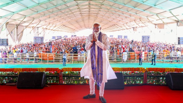 PM Narendra Modi thanked voters after exit polls prediction of BJP win