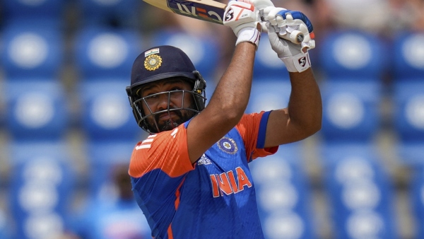 Rohit Sharma who set multiple records in a single innings