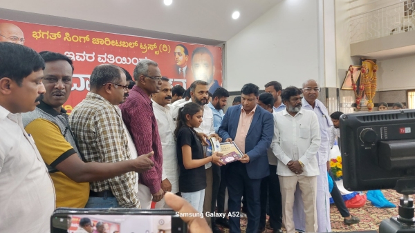 Scholarship for students Decision to provide this service every year Sandeep B Reddy