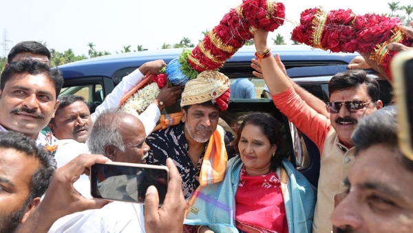 I Will Not Go Far From Shivamogga Says Geetha Shivarajkumar I Will Not Go Far From Shivamogga Says Geetha Shivarajkumar