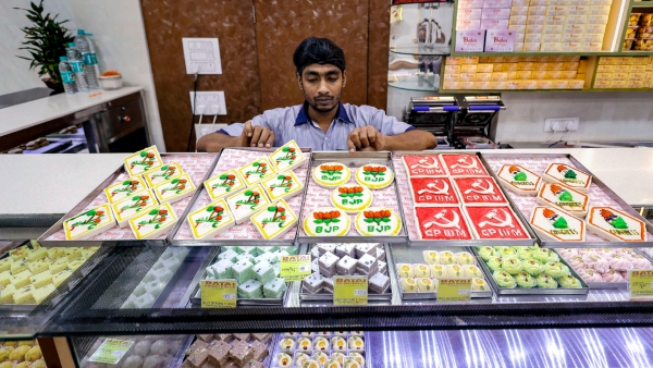 Exit Poll BJP Orders Sweets in Anticipation of Victory Before Results