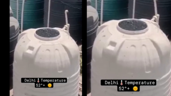Viral Video of Boiling Water due Delhi Heatwave Video Speak Debate in Online