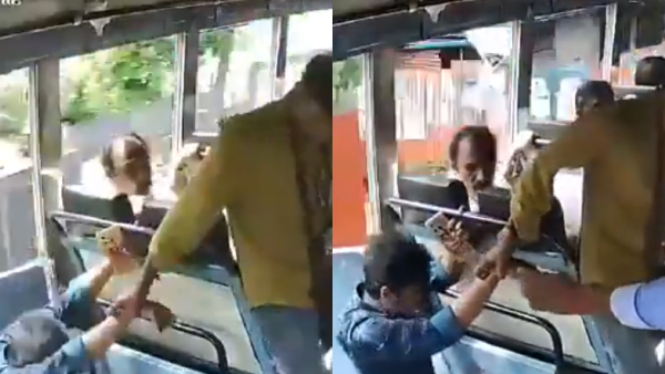 Conductor Single-Handedly Saves Passenger s Life with Rajinikanth-Style Reflexes