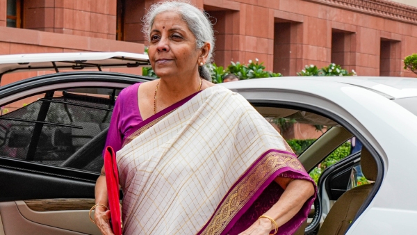 Finance Minister Nirmala Sitharaman Presents 2024-25 Budget in Paperless Format Continuing Tradition
