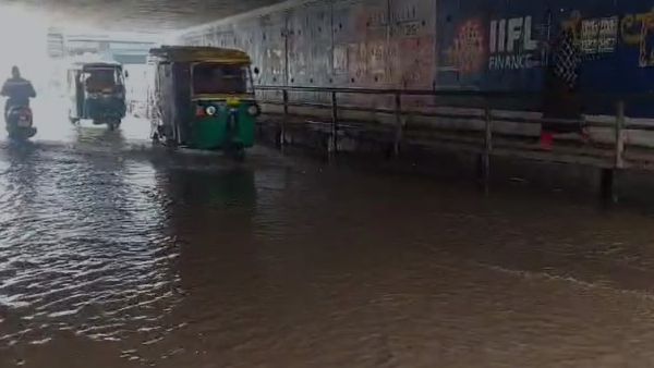 Roads are flooded in many parts of Belagavi due to heavy rain