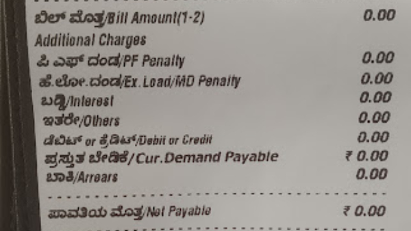 BESCOM Issues Clarification On Why People Received High Electricity Bills