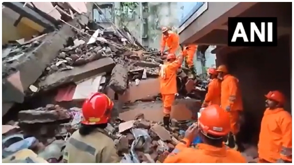 3 storey Building collapses in Navi Mumbai s Shahbaz village