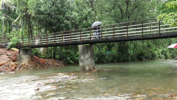 Bridge Construction At Udupi district Byndoor Yadamoge After 50 Years