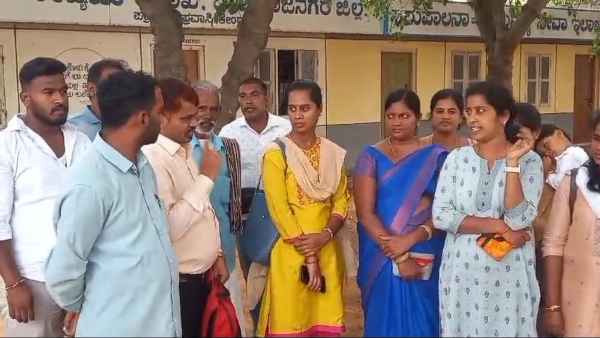 Chamarajanagar Oxygen disaster Victims fighting for four months pending salary