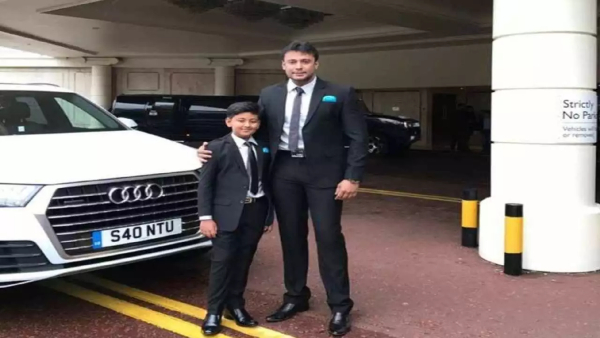 Darshan Thoogudeepa Son Manish tears after seeing his father Darshan s condition in jail