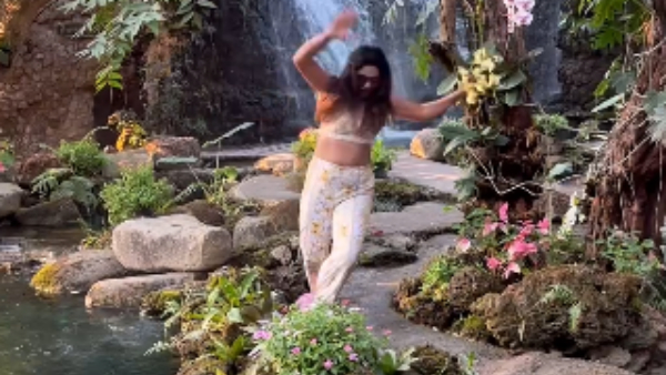 Actress Deepika Das Tripped While Doing Reels Near The Falls