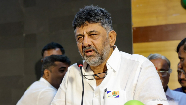 DK Sivakumar since there is no MLA for Channapatnam now I am your son