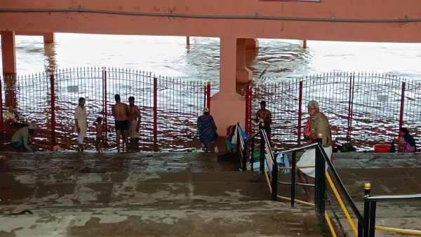 Monsoon Rain Flood situation in many places of Davangere district