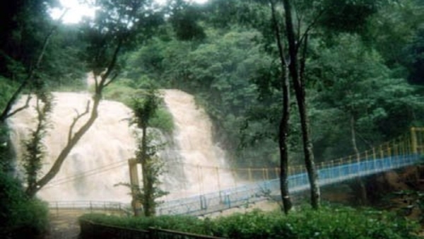 Hanging Bridge Near Abbey Falls In Need Of Repair It s Already Rusting