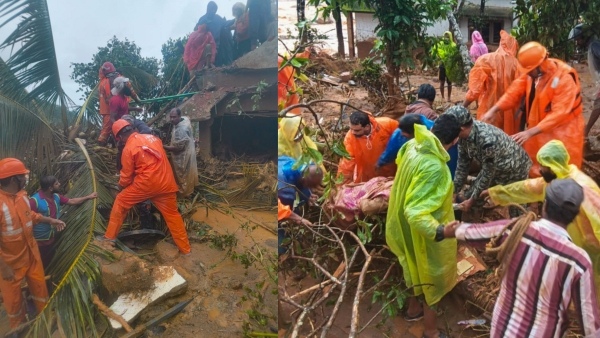 Union minister HD Kumaraswamy Reaction on Wayanad landslides