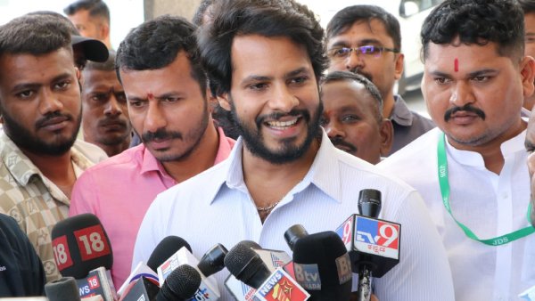 congress Government In Karnataka Will Not Last Long Predicts Jds Nikhil Kumaraswamy