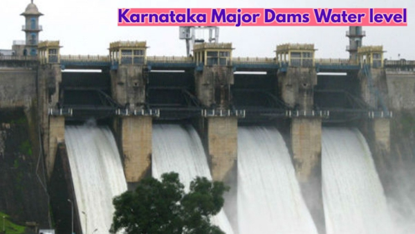 Karnataka Dams Water Level Increased on July 7th Iclude Linganamakki Harangi dam