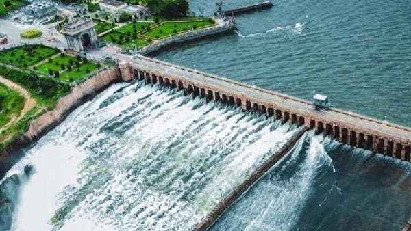 Heavy Rain KRS Dam Only 11 Feet Left For To Be Filled