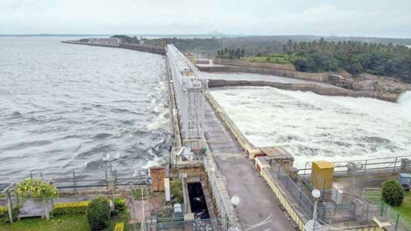 Kaveri Catchment Area KRS Dam Close to Full Capacity After Heavy Rain