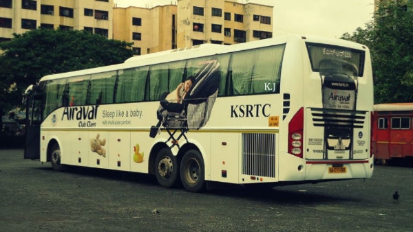 KSRTC Bus Refurbish work has Been Extended by Karnataka Sarige bus to Airavat Fleet KSRTC Bus Refurbish work has Been Extended by Karnataka Sarige bus to Airavat Fleet