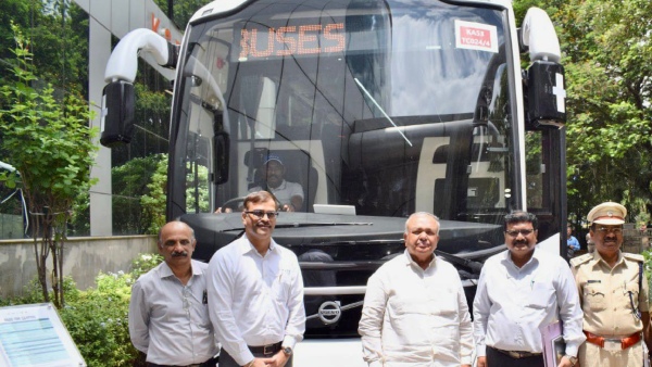 KSRTC Launches New 9600 Volvo Multiaxle Bus for Enhanced Passenger Comfort