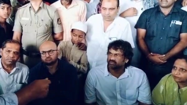 Madhu Bangarappa inspect Flood place of Shivamogga assured relief to Victims